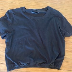 Abercrombie tee, like new, only worn once, size medium, white!